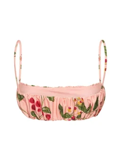 Top bikini Enelde stampato