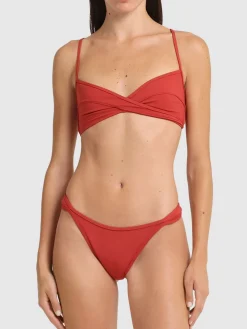 Top bikini Infinity in tehcno riciclato