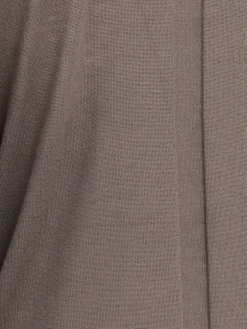 Top collo alto Level in maglia di lana