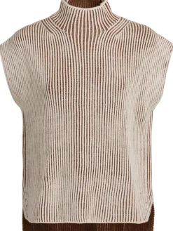 Top Lauren a maniche corte in maglia