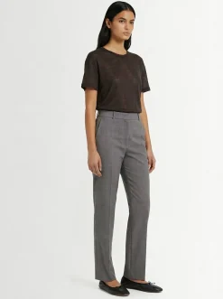 Top maniche corte Lila in maglia di cashmere