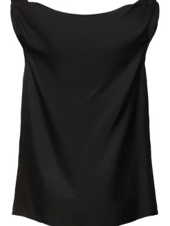 Top Remy in seta drappeggiata