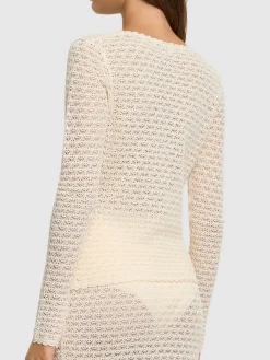 Top Romy manica lunga in maglia