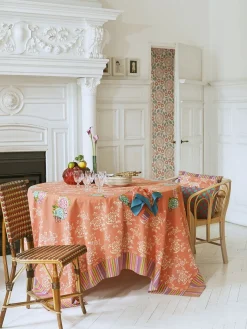 Tovaglia Kandem Queen Peach in cotone