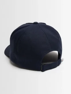 Tricolour logo cotton baseball cap