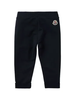 Tricolour-Trimmed cotton sweatpants