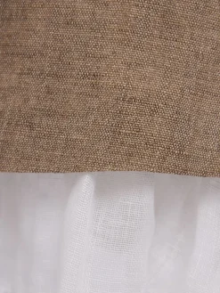 Trionfo linen midi skirt