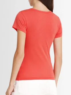 T-shirt aderente a maniche corte