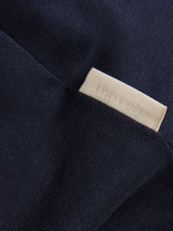 T-shirt a maniche lunghe in jersey di cotone