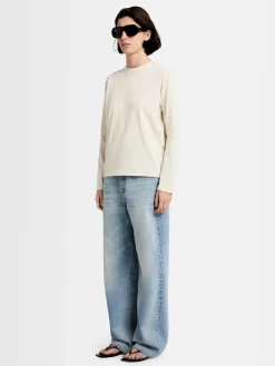 T-shirt a maniche lunghe Marlene in jersey
