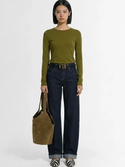 T-shirt a maniche lunghe Max in cotone