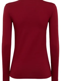 T-shirt a maniche lunghe Sofia in jersey stretch