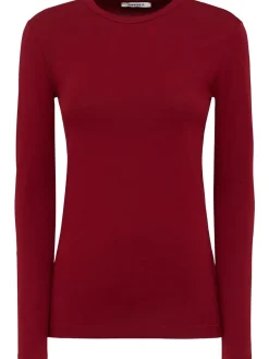 T-shirt a maniche lunghe Sofia in jersey stretch