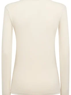 T-shirt a maniche lunghe Sofia in jersey stretch