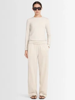 T-shirt a maniche lunghe Sofia in jersey stretch