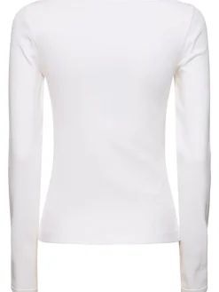 T-shirt a maniche lunghe Steffi in cotone