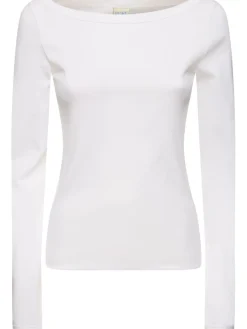 T-shirt a maniche lunghe Steffi in cotone