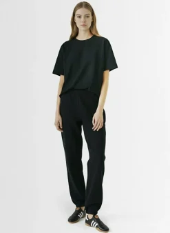 T-shirt boyfriend in misto cotone