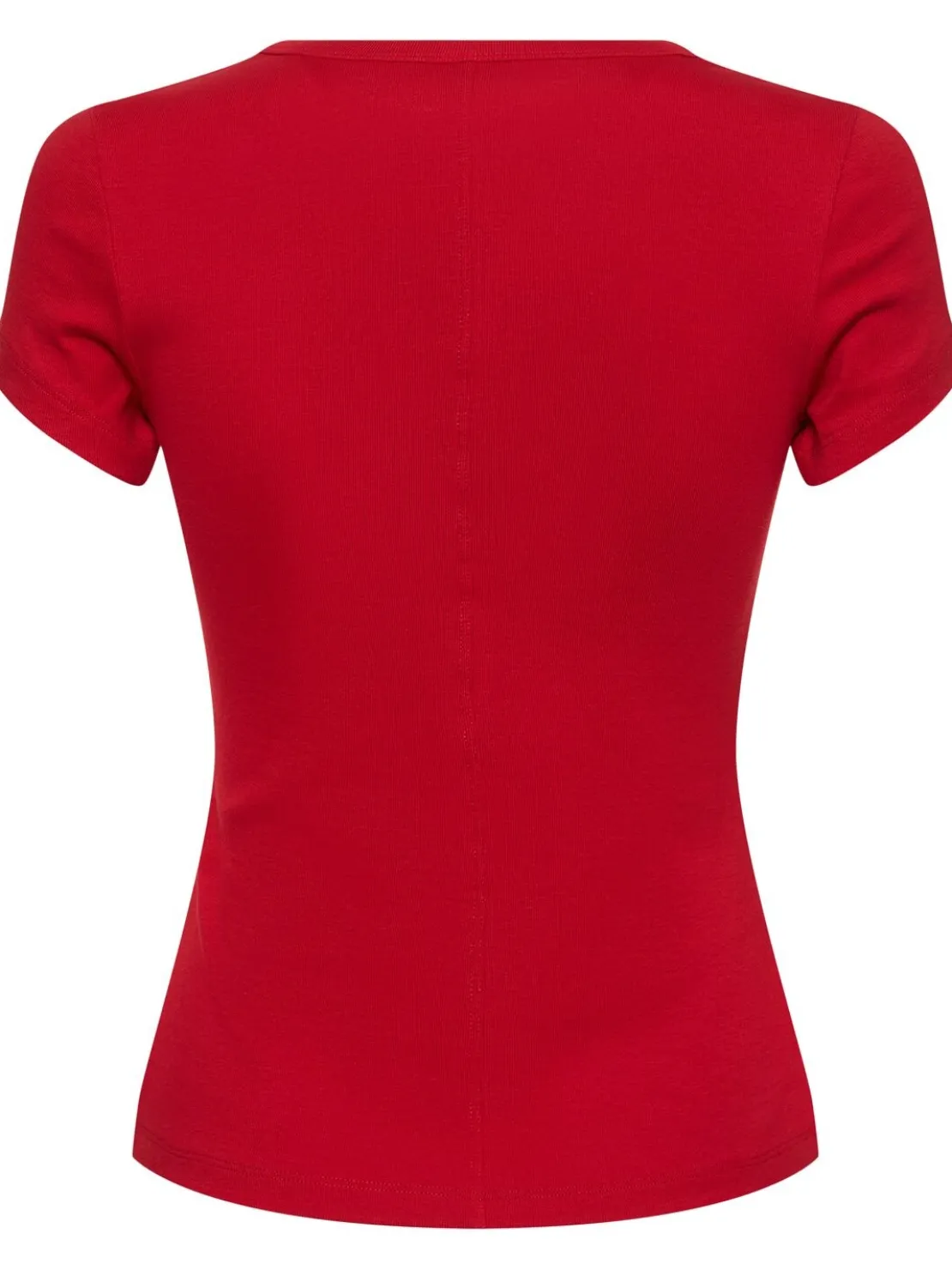 T-shirt Car Baby Tee in cotone organico a costine
