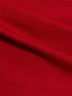 T-shirt Car Baby Tee in cotone organico a costine