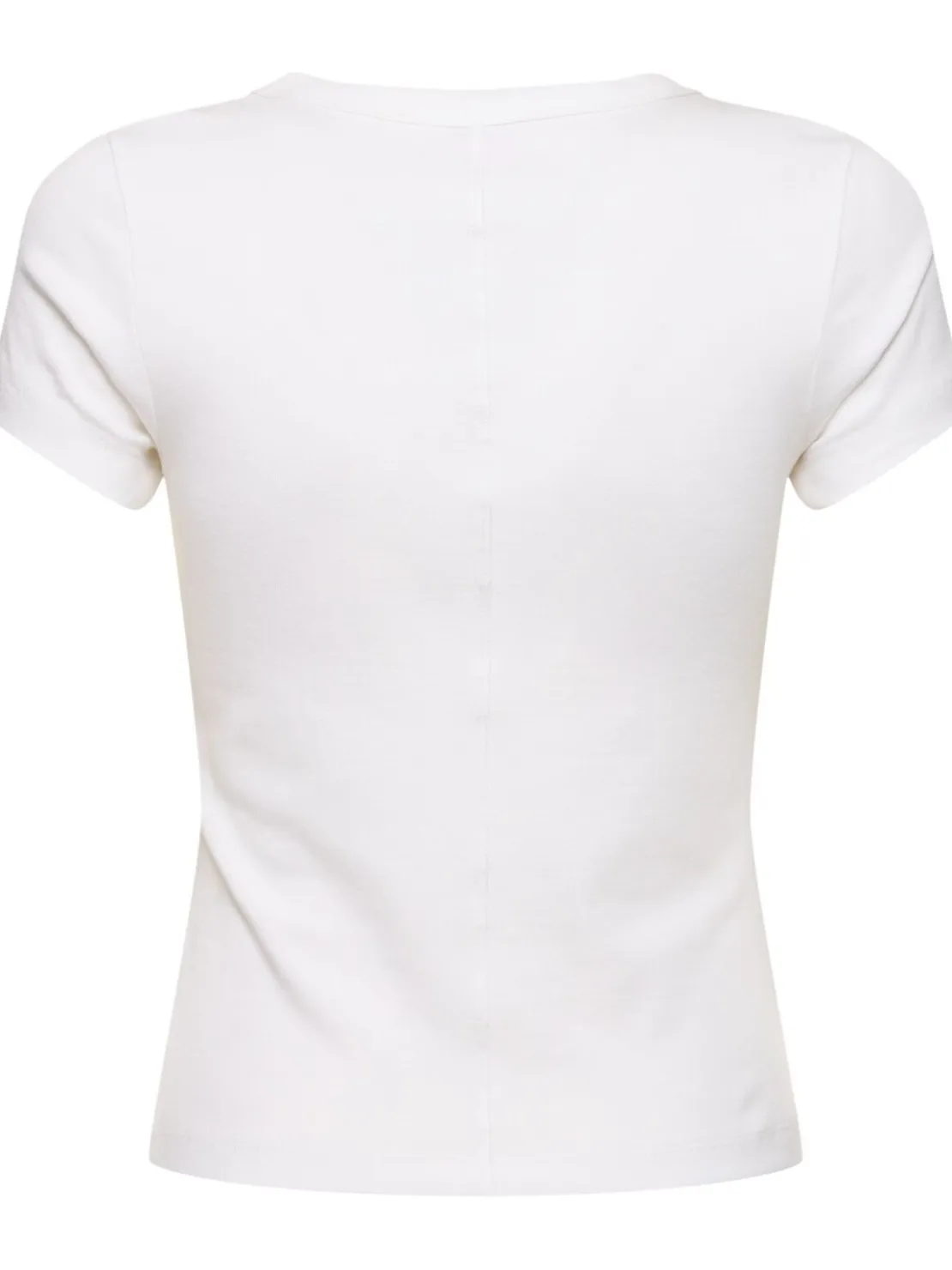 T-shirt Car Baby Tee in cotone organico a costine