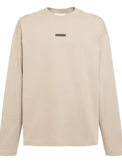 T-shirt classic fit a maniche lunghe