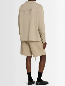 T-shirt classic fit a maniche lunghe
