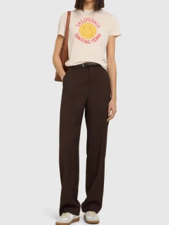 T-shirt Classic Tanning in jersey con stampa