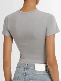 T-shirt cropped micro