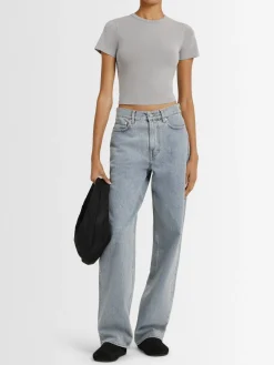 T-shirt cropped micro