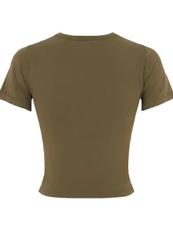 T-shirt cropped micro