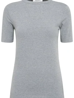 T-shirt Daisy in jersey di cotone stretch