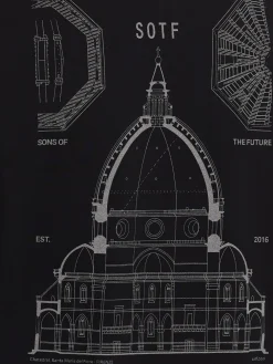 T-shirt Duomo a maniche lunghe