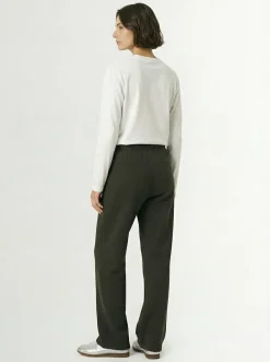 T-shirt in cotone a maniche lunghe