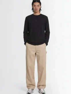 T-shirt in cotone a maniche lunghe