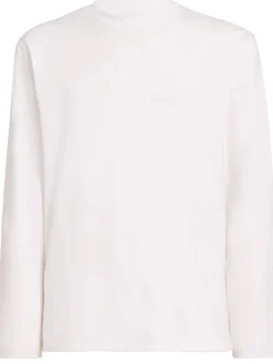 T-shirt in cotone a maniche lunghe