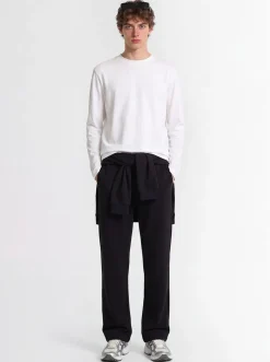 T-shirt in cotone a maniche lunghe