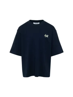 T-shirt in cotone con logo