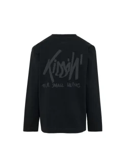 T-shirt in cotone con logo