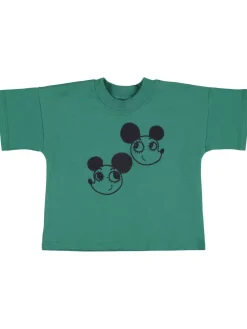 T-shirt in cotone organico con stampa
