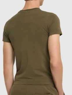 T-shirt in cotone stretch