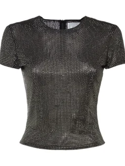 T-shirt in jersey con decorazioni