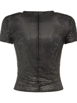 T-shirt in jersey con decorazioni