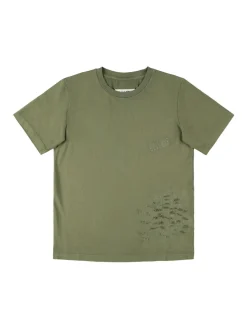 T-shirt in jersey di cotone con logo