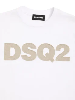 T-shirt in jersey di cotone con logo