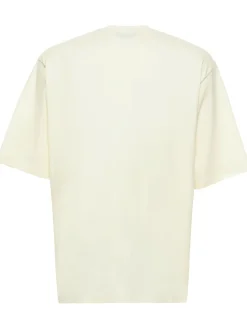 T-shirt in jersey di cotone con logo