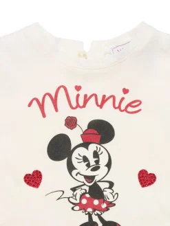 T-shirt in jersey di cotone con stampa