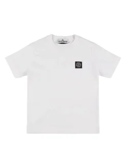 T-shirt in jersey di cotone con logo