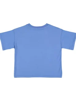 T-shirt in jersey di cotone con ricamo