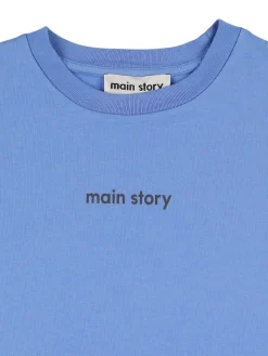 T-shirt in jersey di cotone con ricamo